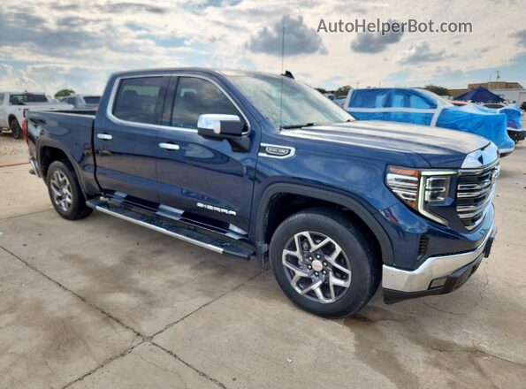 3GTPHDED3NG649157 2022 GMC SIERRA Blue Przód prawy