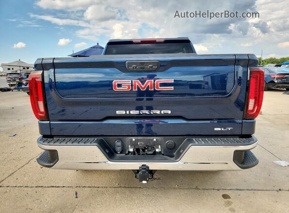 3GTPHDED3NG649157 2022 GMC SIERRA Blue Widok z tyłu