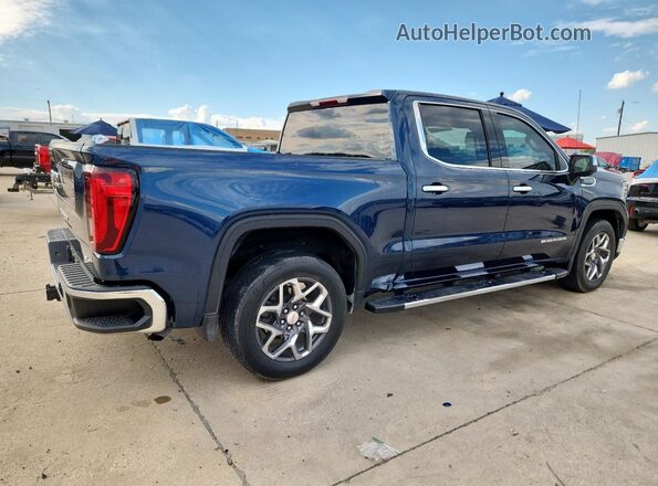 3GTPHDED3NG649157 2022 GMC SIERRA Blue Tył prawy