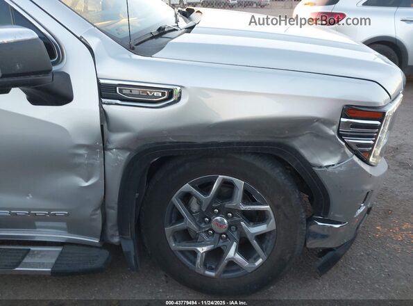3GTPHDED5NG568807 2022 GMC SIERRA Silver Вид спереду