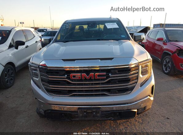 3GTPHDED5NG568807 2022 GMC SIERRA Silver Вид щитка приладів