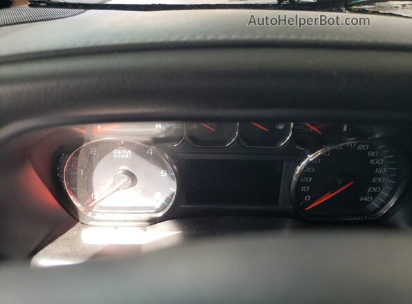 3GTU2NEC6JG322652 2018 GMC SIERRA Угольный Вид щитка приборов