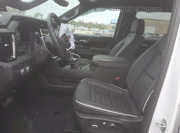 3GTUUFEL2RG362710 2024 GMC SIERRA White Widok wnętrza z przodu
