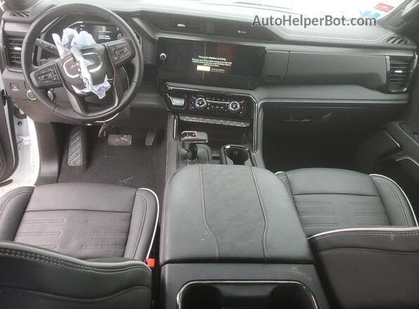 3GTUUFEL2RG362710 2024 GMC SIERRA White Widok deski rozdzielczej