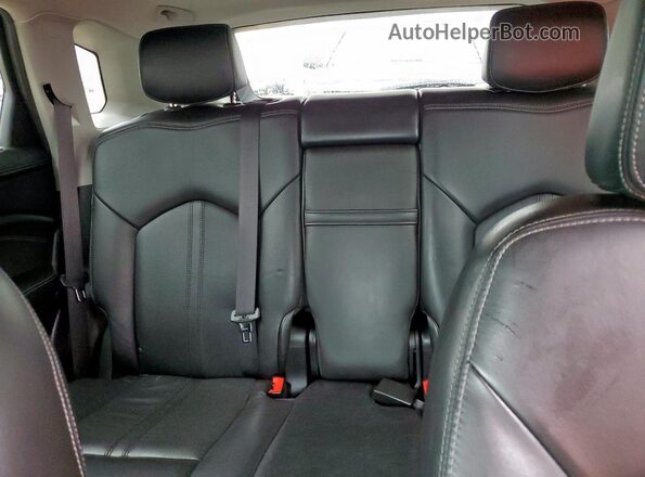 3GYFNCE3XGS562811 2016 CADILLAC SRX Black Вид задніх сидінь