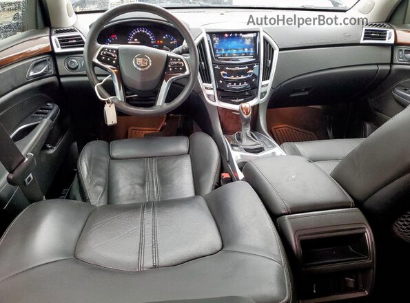3GYFNCE3XGS562811 2016 CADILLAC SRX Black Вид панелі приладів