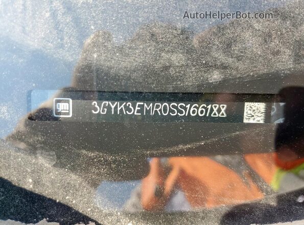 3GYK3EMR0SS166188 2025 CADILLAC OPTIQ White Widok naklejki z numerem VIN