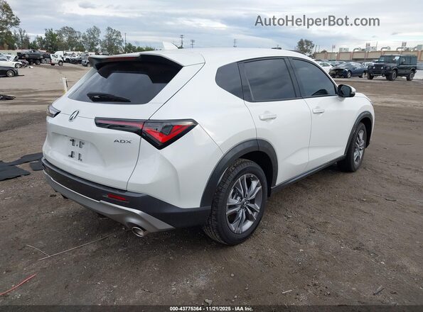 3HDSA1H37SM702082 2025 ACURA ADX White Tył prawy