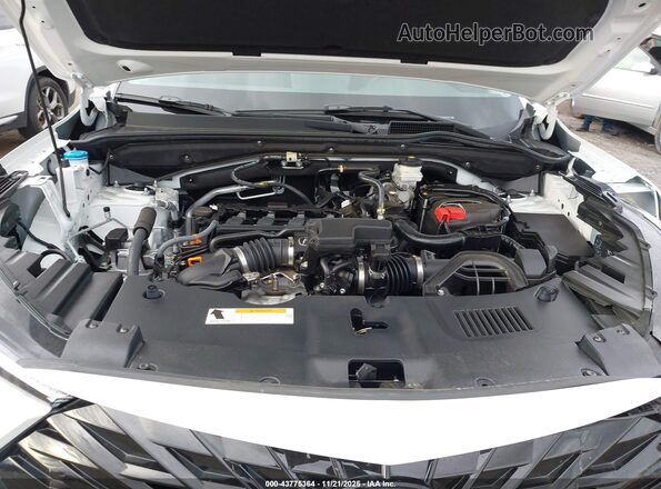 3HDSA1H37SM702082 2025 ACURA ADX White Widok z tyłu