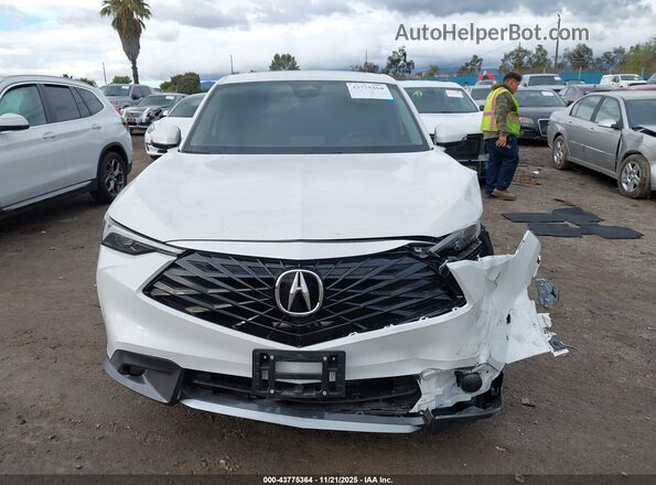 3HDSA1H37SM702082 2025 ACURA ADX White Widok zestawu wskaźników