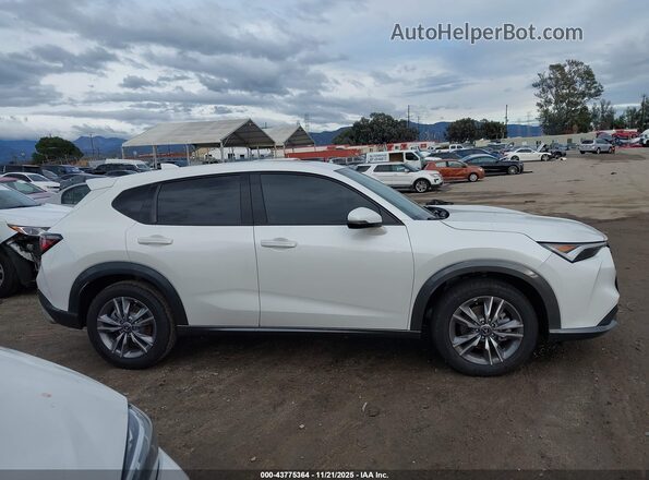 3HDSA1H37SM702082 2025 ACURA ADX White Widok wnętrza z tyłu