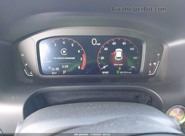 3HDSA1H3XSM705347 2025 ACURA ADX Black Vista de los asientos traseros