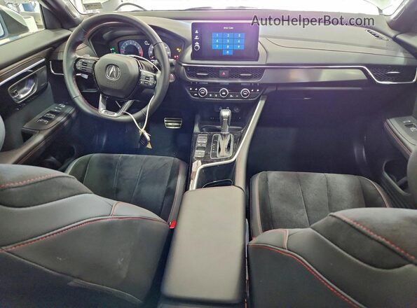 3HDSA1H52SM702072 2025 ACURA ADX White წინა პანელის ხედი