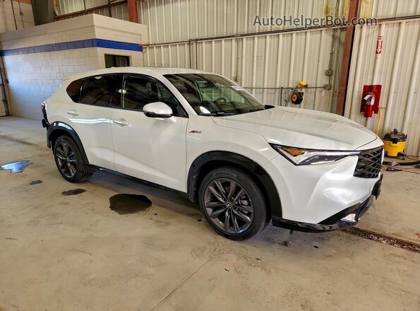 3HDSA1H52SM702072 2025 ACURA ADX White წინა მარჯვენა