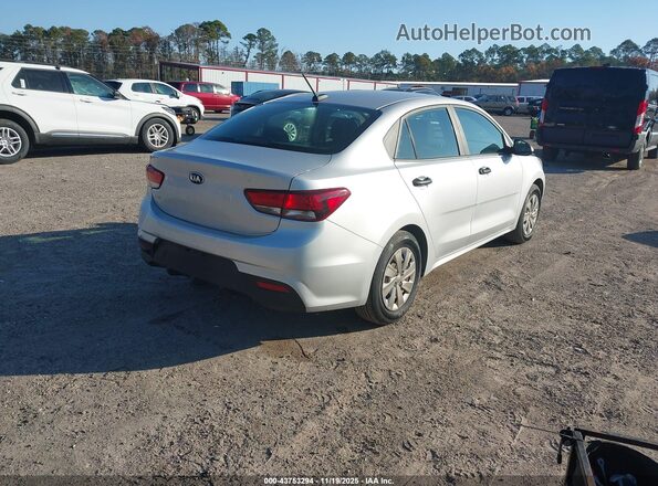 3KPA24AB0JE079409 2018 KIA RIO Silver 