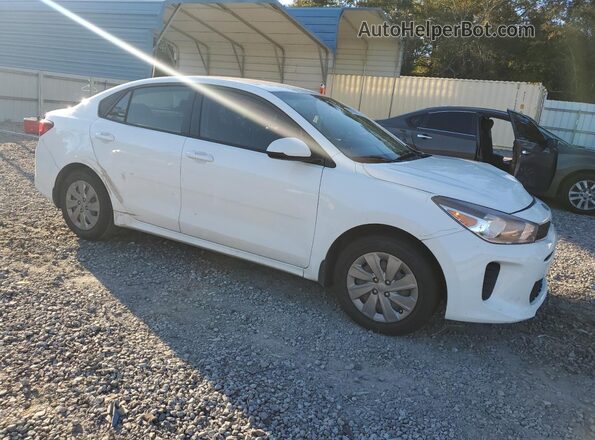 3KPA24AD0LE255542 2020 KIA RIO White Передня права чверть