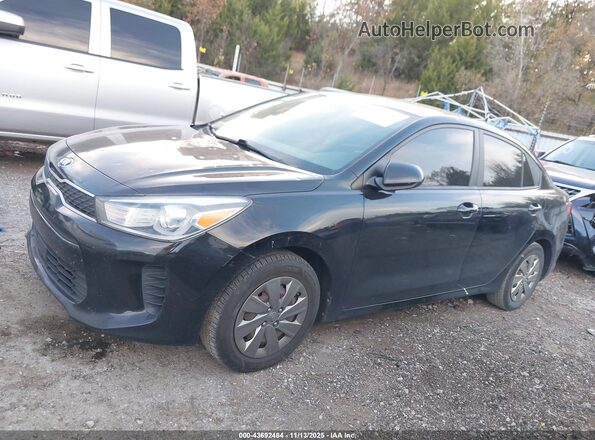 3KPA24AD0LE318428 2020 KIA RIO Black Սալոնի 360 աստիճան տեսք