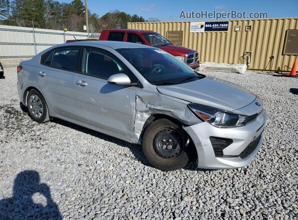 3KPA24AD0ME406249 2021 KIA RIO Silver Delantero derecho