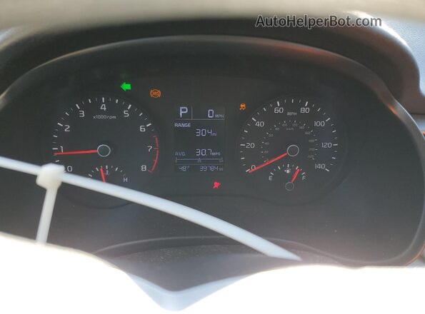 3KPA24AD0ME406249 2021 KIA RIO Silver Vista del cuadro de instrumentos