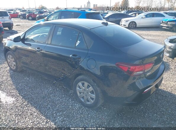 3KPA24AD0ME422841 2021 KIA RIO Black Tył lewy