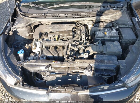 3KPA24AD0ME422841 2021 KIA RIO Black Widok z tyłu