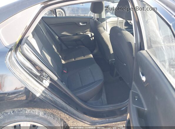 3KPA24AD0ME422841 2021 KIA RIO Black Widok naklejki z numerem VIN