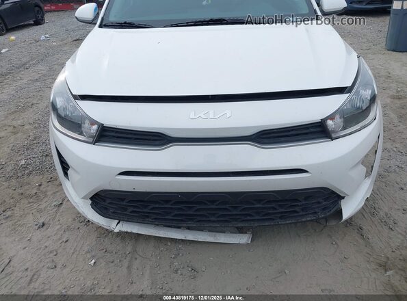 3KPA24AD0NE478733 2022 KIA RIO White Вид спереду