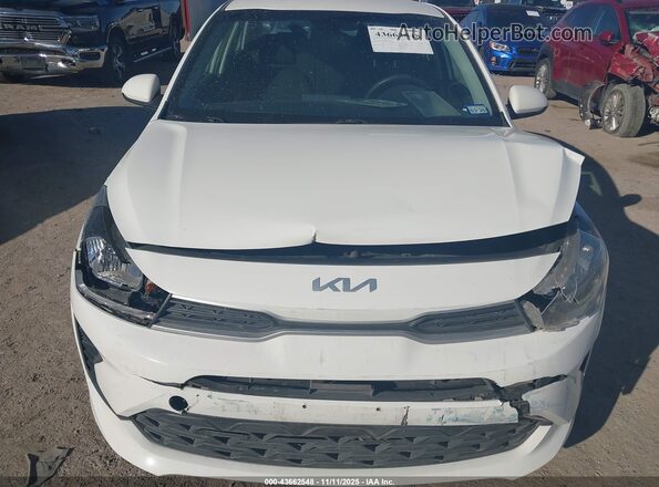 3KPA24AD1NE473864 2022 KIA RIO White Vista frontal