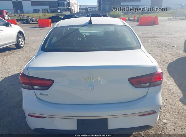 3KPA24AD1NE473864 2022 KIA RIO White 
