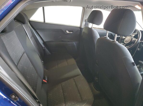 3KPA24AD2LE357036 2020 KIA RIO Синий Вид задних сидений