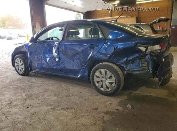3KPA24AD2LE357036 2020 KIA RIO Синий Задняя левая четверть
