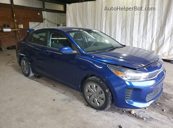 3KPA24AD2LE357036 2020 KIA RIO Синий Передняя правая четверть