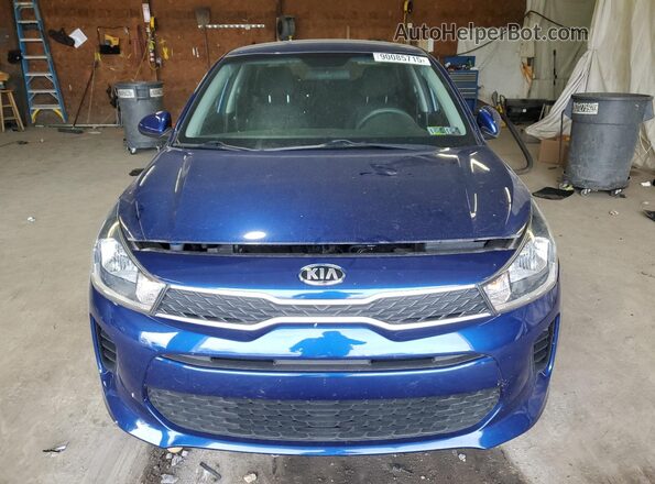 3KPA24AD2LE357036 2020 KIA RIO Синий Вид спереди