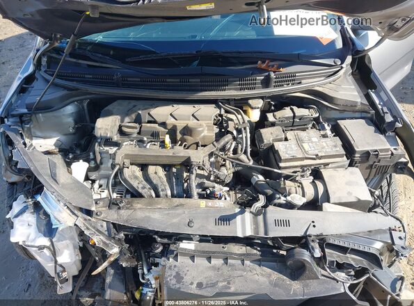 3KPA24AD2NE454787 2022 KIA RIO Gray უკანა ხედი