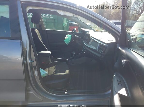 3KPA24AD2NE454787 2022 KIA RIO Gray წინა სალონის ხედი