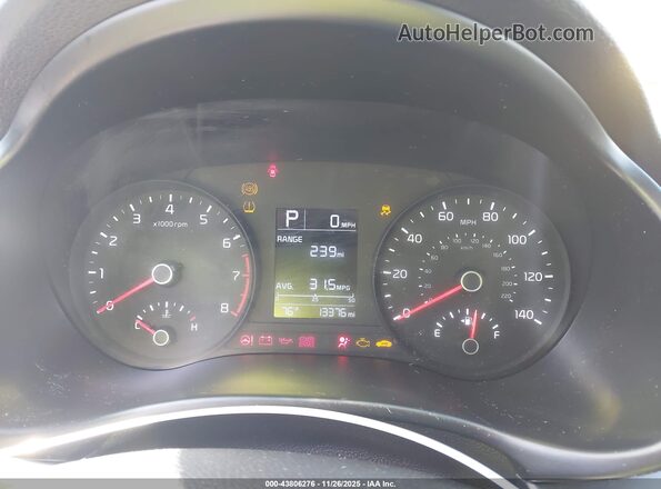 3KPA24AD2NE454787 2022 KIA RIO Gray უკანა სავარძლების ხედი