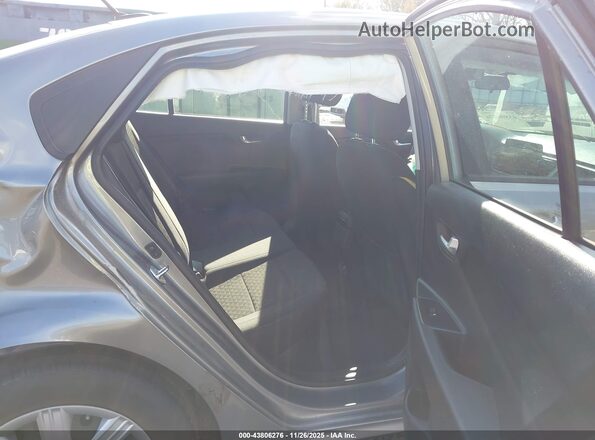 3KPA24AD2NE454787 2022 KIA RIO Gray VIN კოდის სტიკერის ხედი