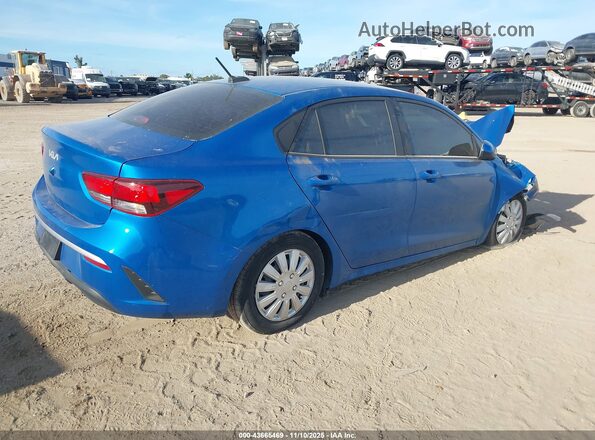 3KPA24AD2PE578013 2023 KIA RIO Blue Задня права чверть