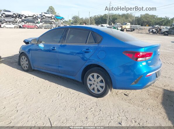 3KPA24AD2PE578013 2023 KIA RIO Blue Задня ліва чверть