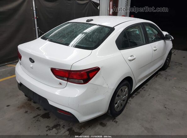3KPA24AD3LE295338 2020 KIA RIO White უკანა მარჯვენა