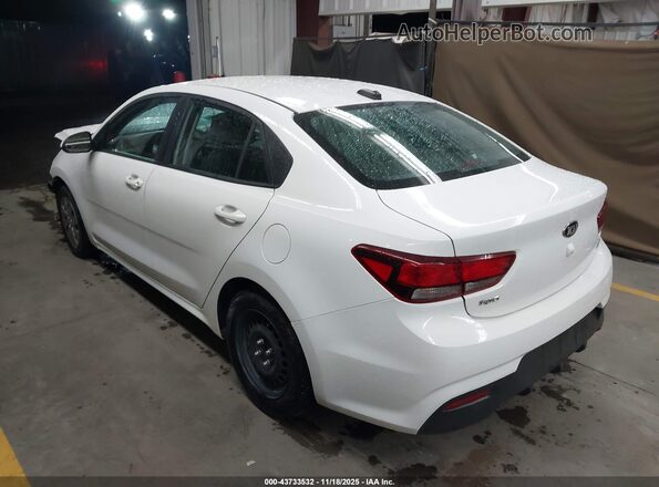 3KPA24AD3LE295338 2020 KIA RIO White უკანა მარცხენა