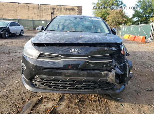 3KPA24AD3ME374008 2021 KIA RIO Black წინა ხედი