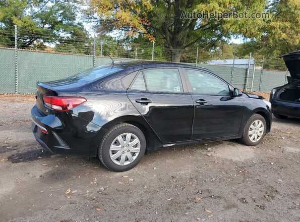 3KPA24AD3ME374008 2021 KIA RIO Black უკანა მარჯვენა