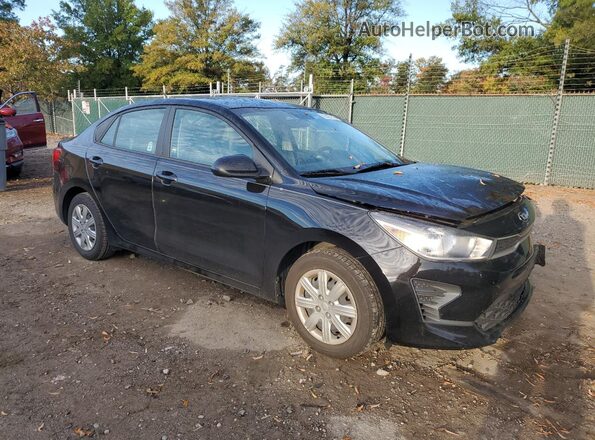 3KPA24AD3ME374008 2021 KIA RIO Black წინა მარჯვენა