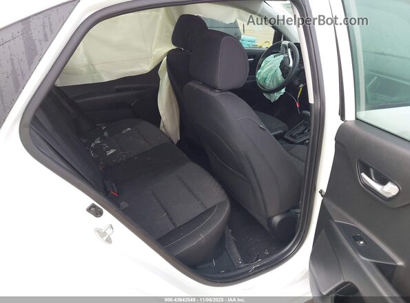 3KPA24AD3NE433785 2022 KIA RIO White Вид наклейки з VIN-кодом