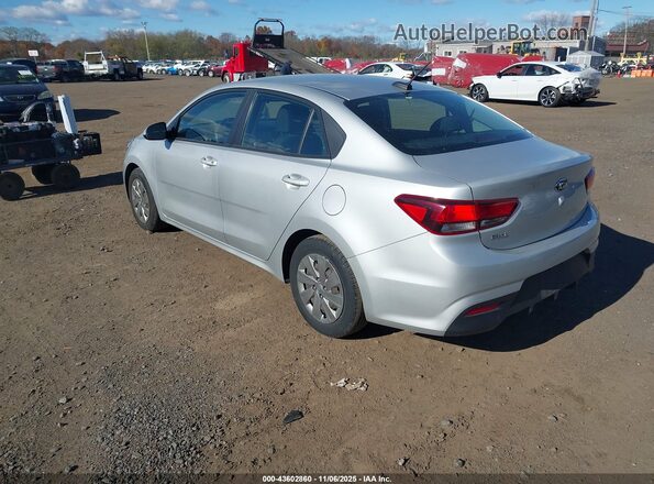 3KPA24AD4LE283103 2020 KIA RIO Silver Rear left