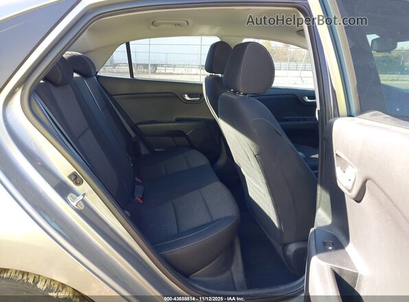 3KPA24AD4NE433570 2022 KIA RIO Gray VIN sticker view