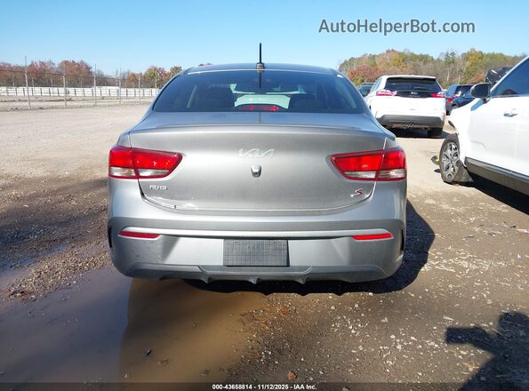 3KPA24AD4NE433570 2022 KIA RIO Gray 