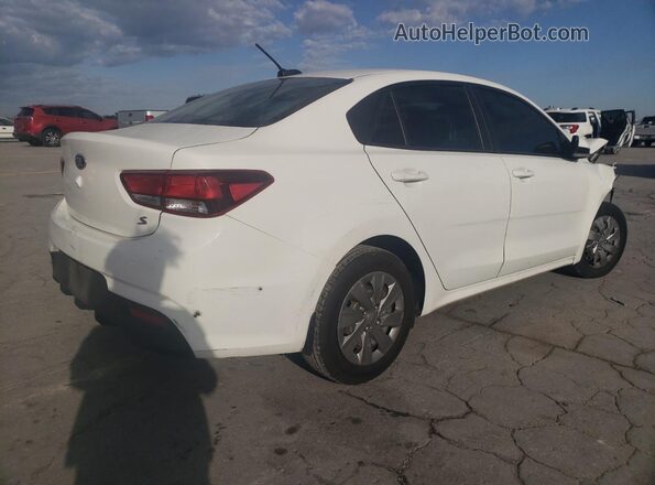 3KPA24AD5LE314035 2020 KIA RIO White უკანა მარჯვენა