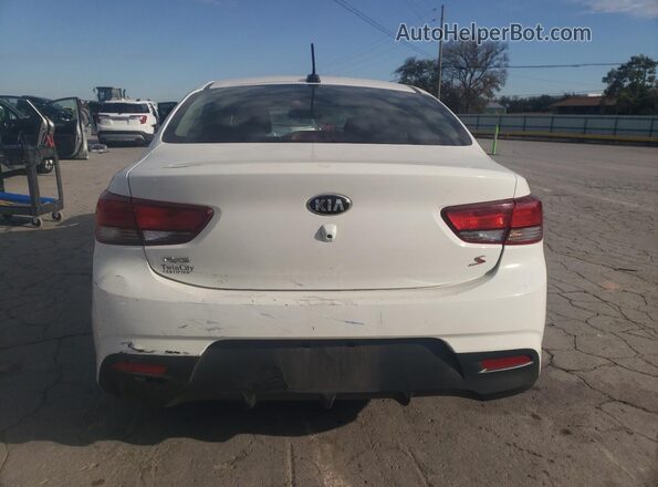 3KPA24AD5LE314035 2020 KIA RIO White უკანა ხედი
